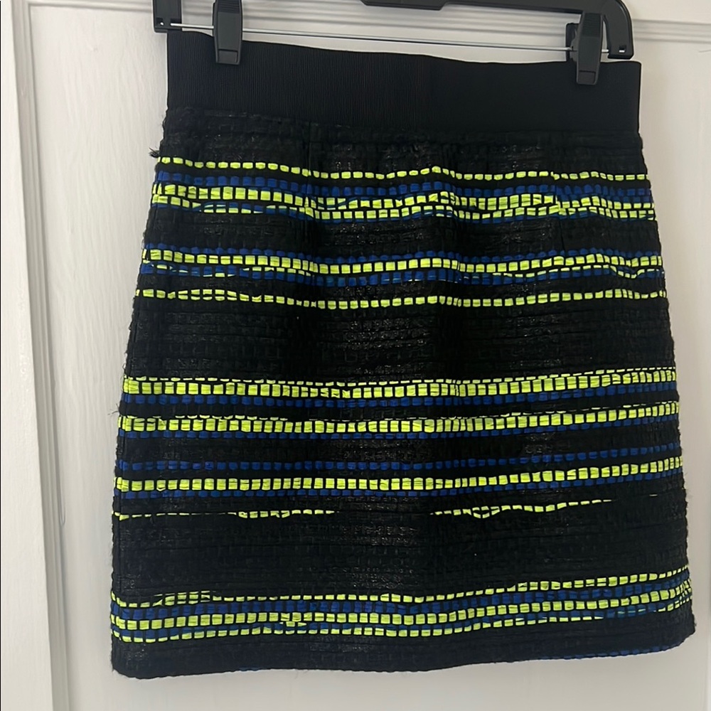 Milly Woven Mini Skirt